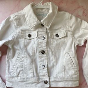 Cat & Jack White Denim Jacket